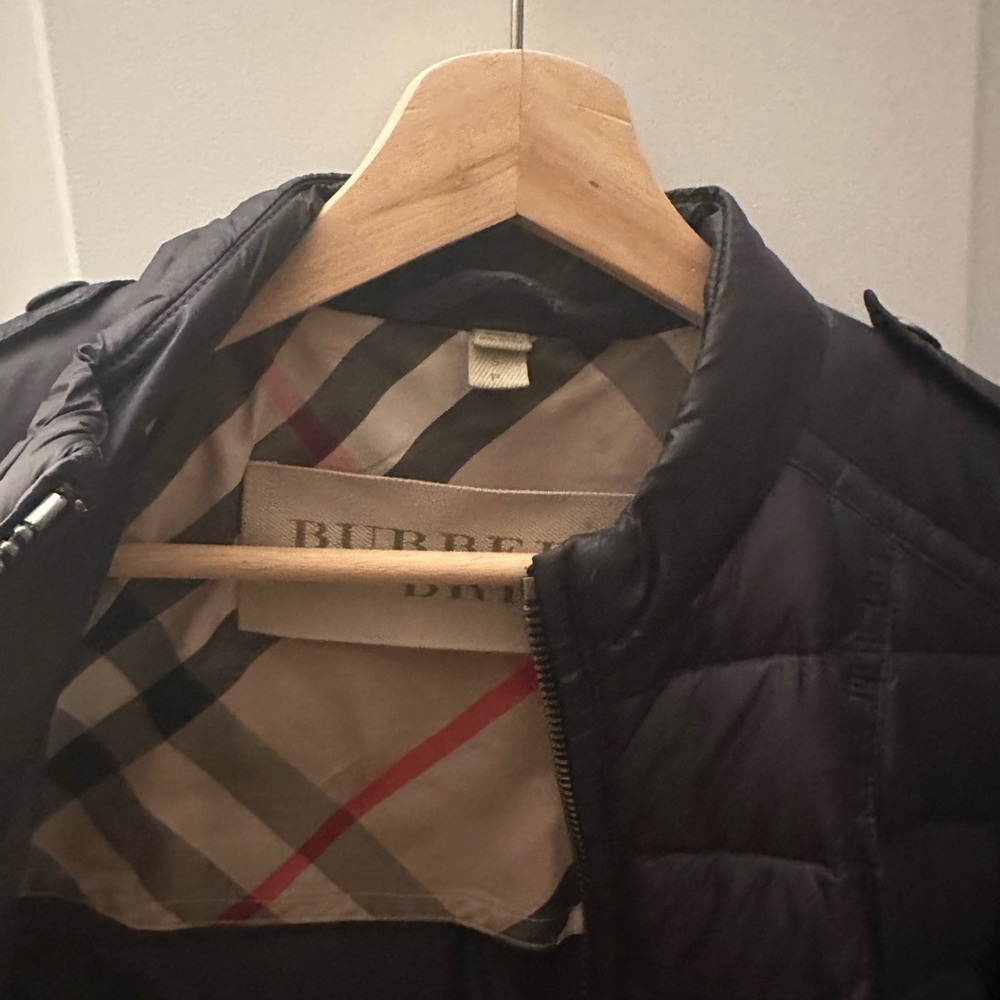 Burberry Black Puffer Jacket